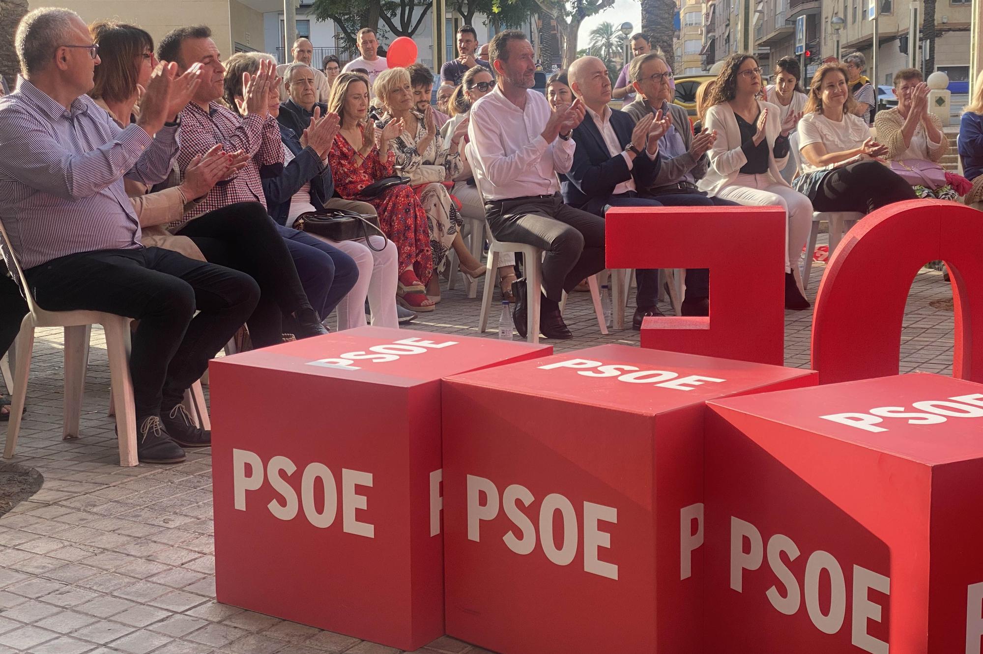 Cierre de campaña del PSOE de Elche