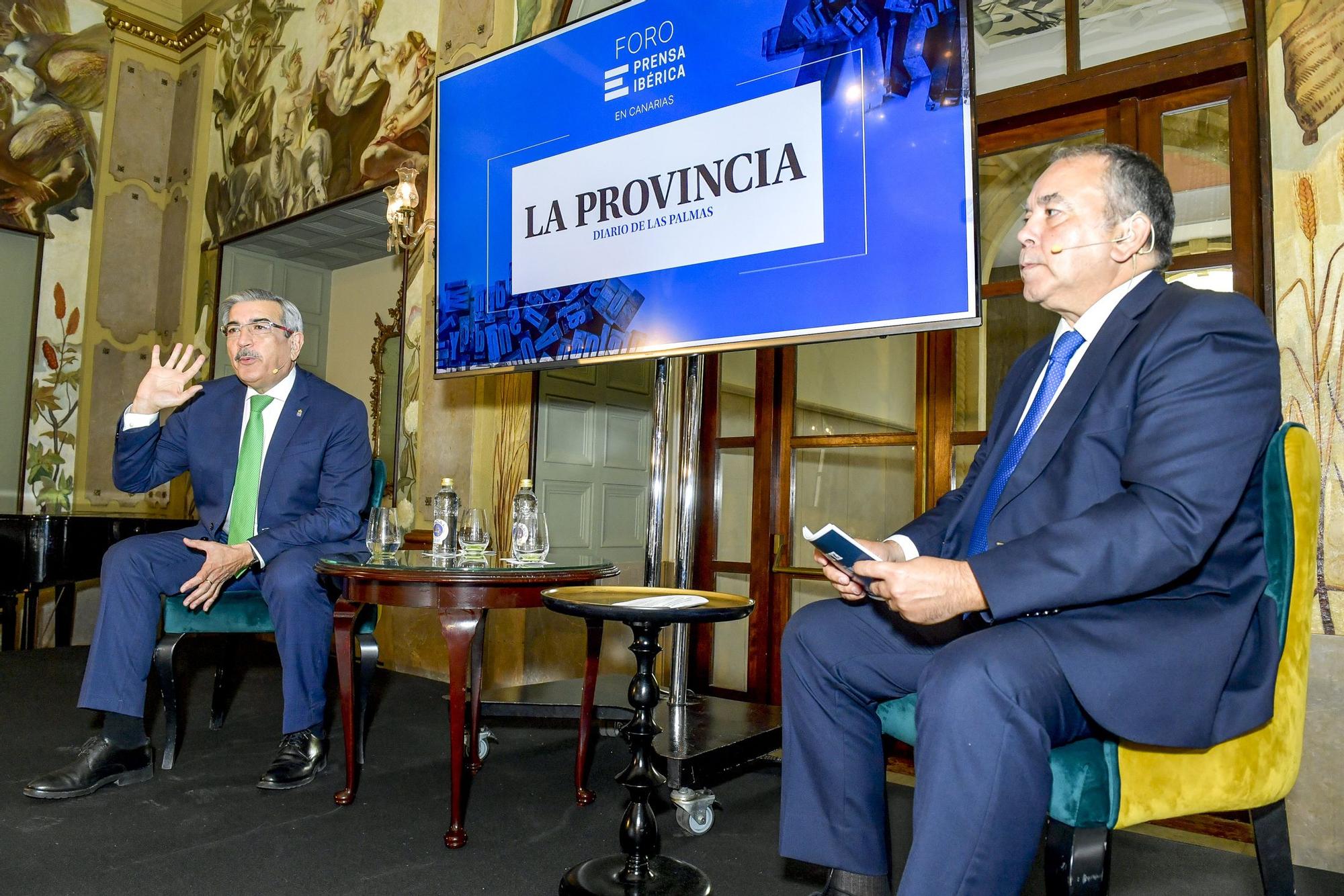 Román Rodríguez interviene en el Foro de Prensa Ibérica con la conferencia 'Capaces de un futuro mejor'