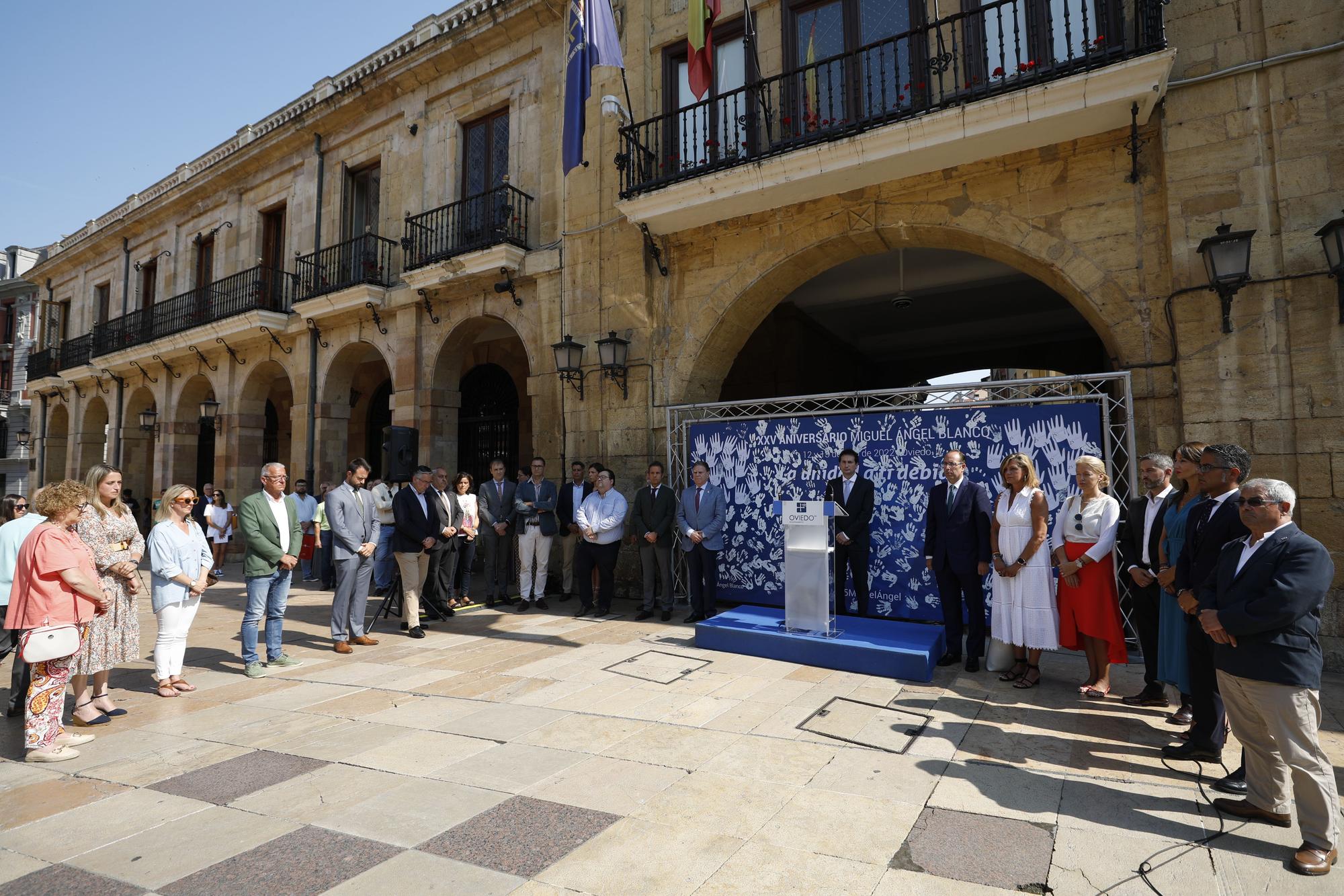 Segundo acto homenaje a Miguel Ángel Blanco