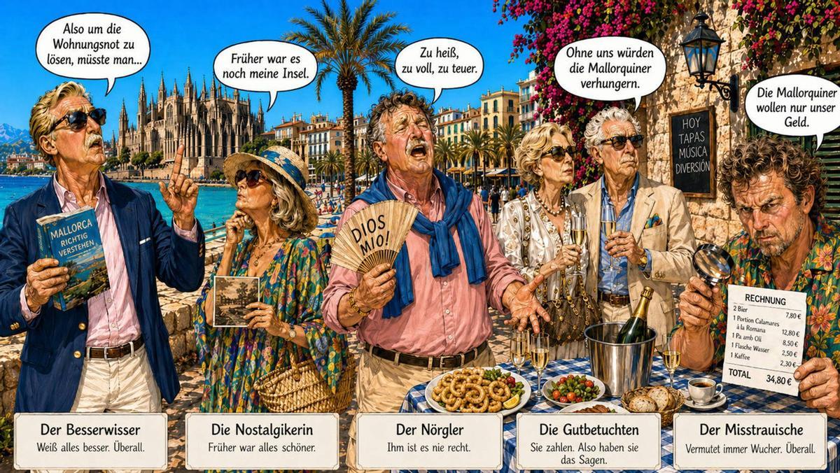 Gewissermaßen steckt in jedem ein kleiner Mallorca-Meckerer. In welchem Typ erkennen Sie sich wieder?