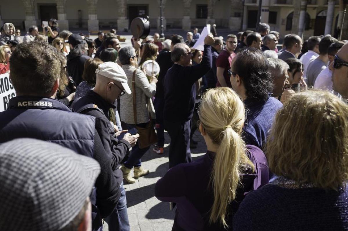 Manifestación sanitaria en Benavente