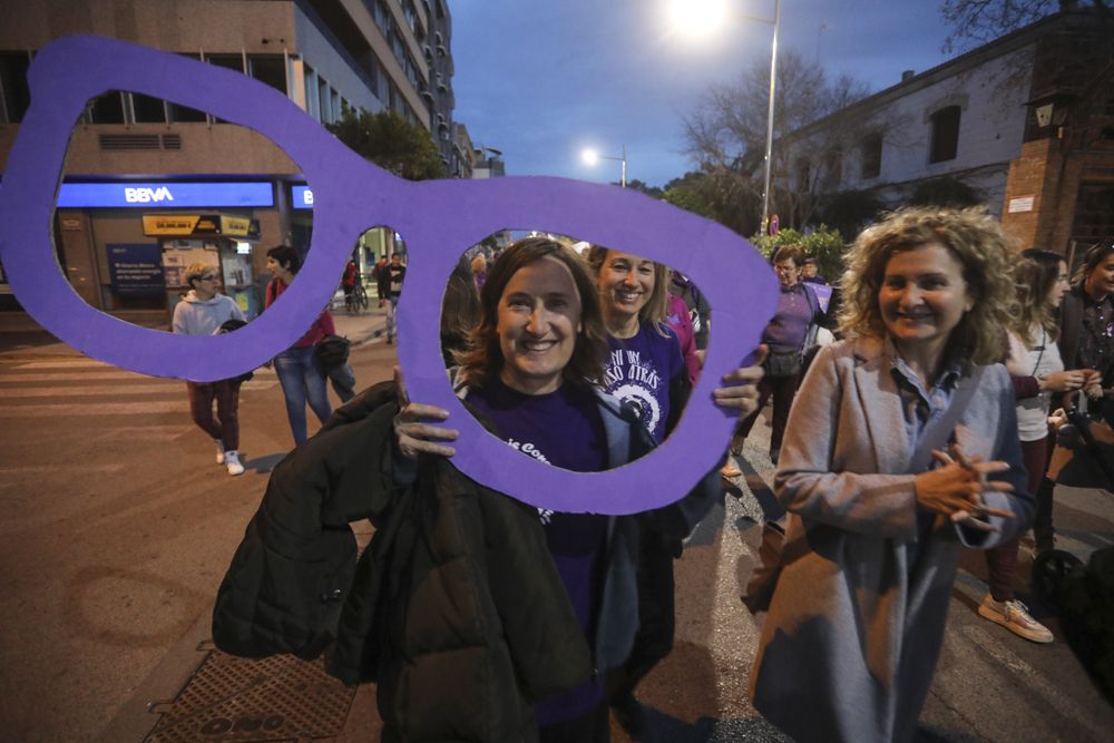 Manifestación del 8M en el Port de Sagunt