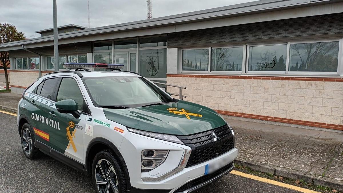 Coche patrulla de la Guardia Civil