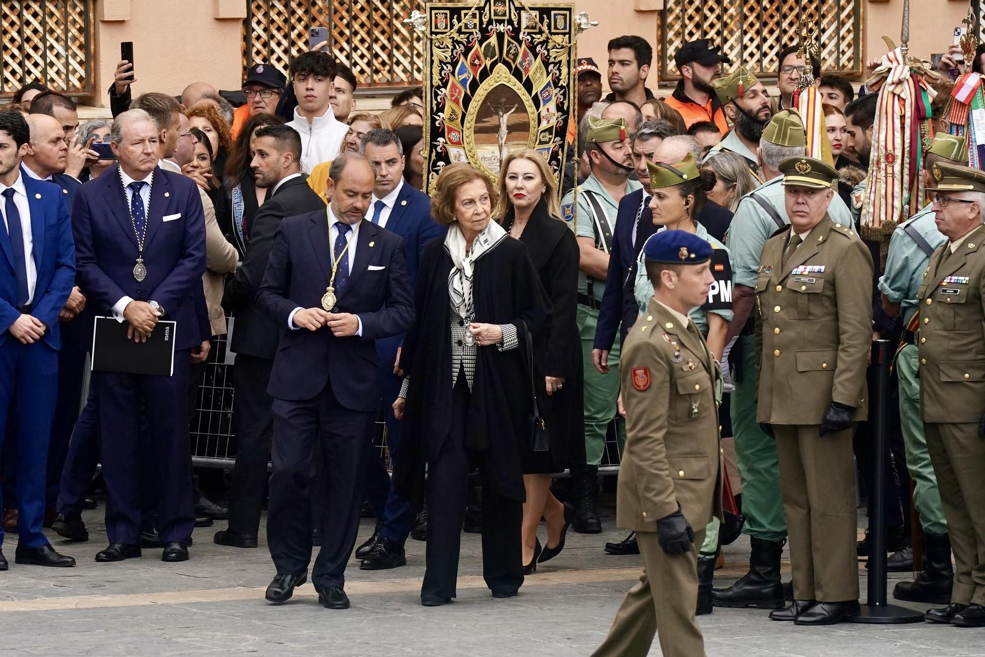 El traslado de la Legión del Cristo de la Buena Muerte de Mena, en imágenes