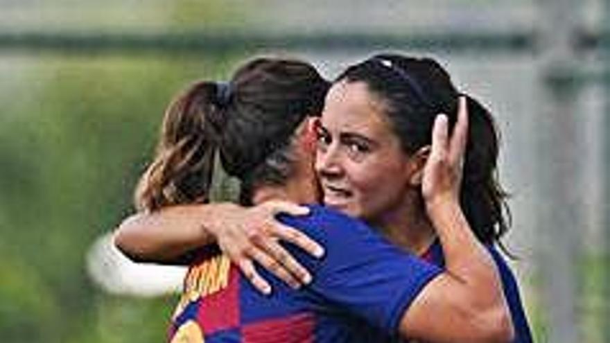 Mariona i Aitana, del Barça