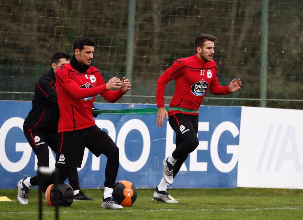 El Dépor vuelve a entrenar tras ganar al Osasuna