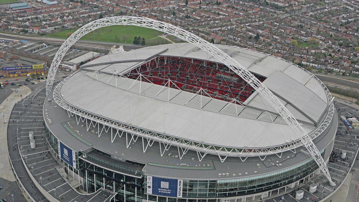 El estadio londinense de Wembley acogerá la gran final de la Eurocopa 2021. El estadio londinense de Wembley acogerá la gran final de la Eurocopa 2021.