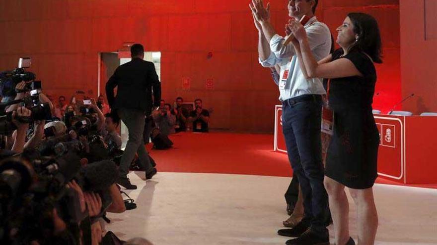 Unidad del PSOE en torno a Pedro Sánchez