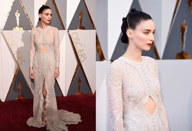 El beauty look de Rooney Mara en los Premios Oscar 2016