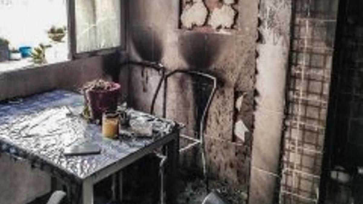 Herida una mujer tras arder la cocina de su piso en el barrio de Carrús ...