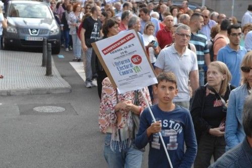 MANIFESTACION REFORMA ELECTORAL CANARIA