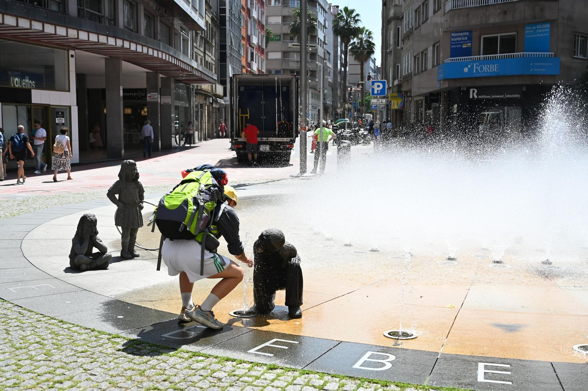 Ola de calor en Galicia antes del verano