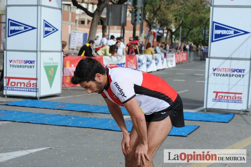 Media Maratón de Murcia: llegada (1ª parte)