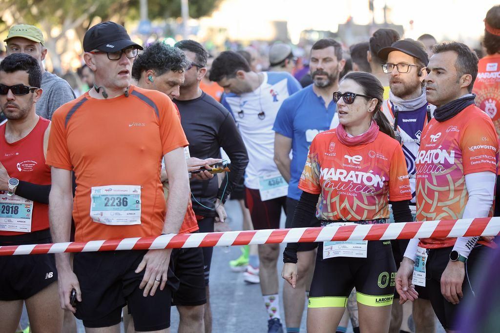 Las mejores imágenes de la TotalEnergies Maratón Murcia Costa Cálida
