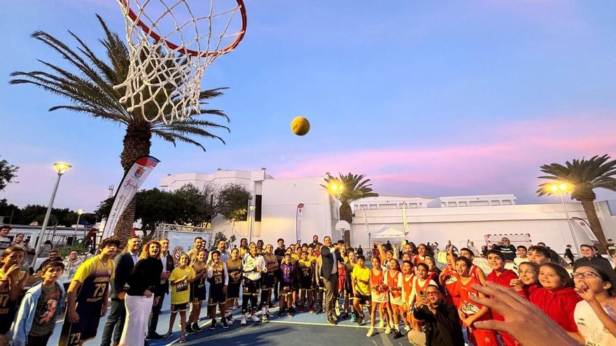 Nuevas canchas deportivas en Titerroy en Arrecife