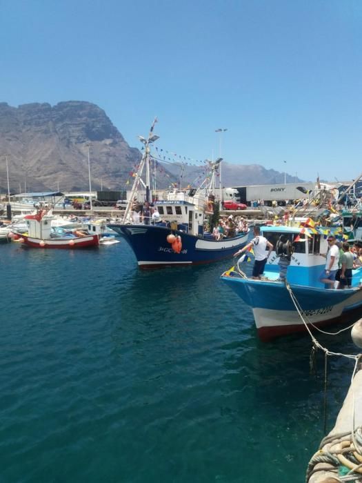 El Puerto de las Nieves celebra las fiestas del Carmen