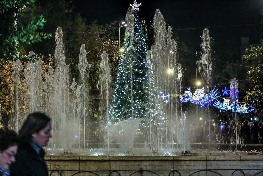 Luces de Navidad en Orihuela