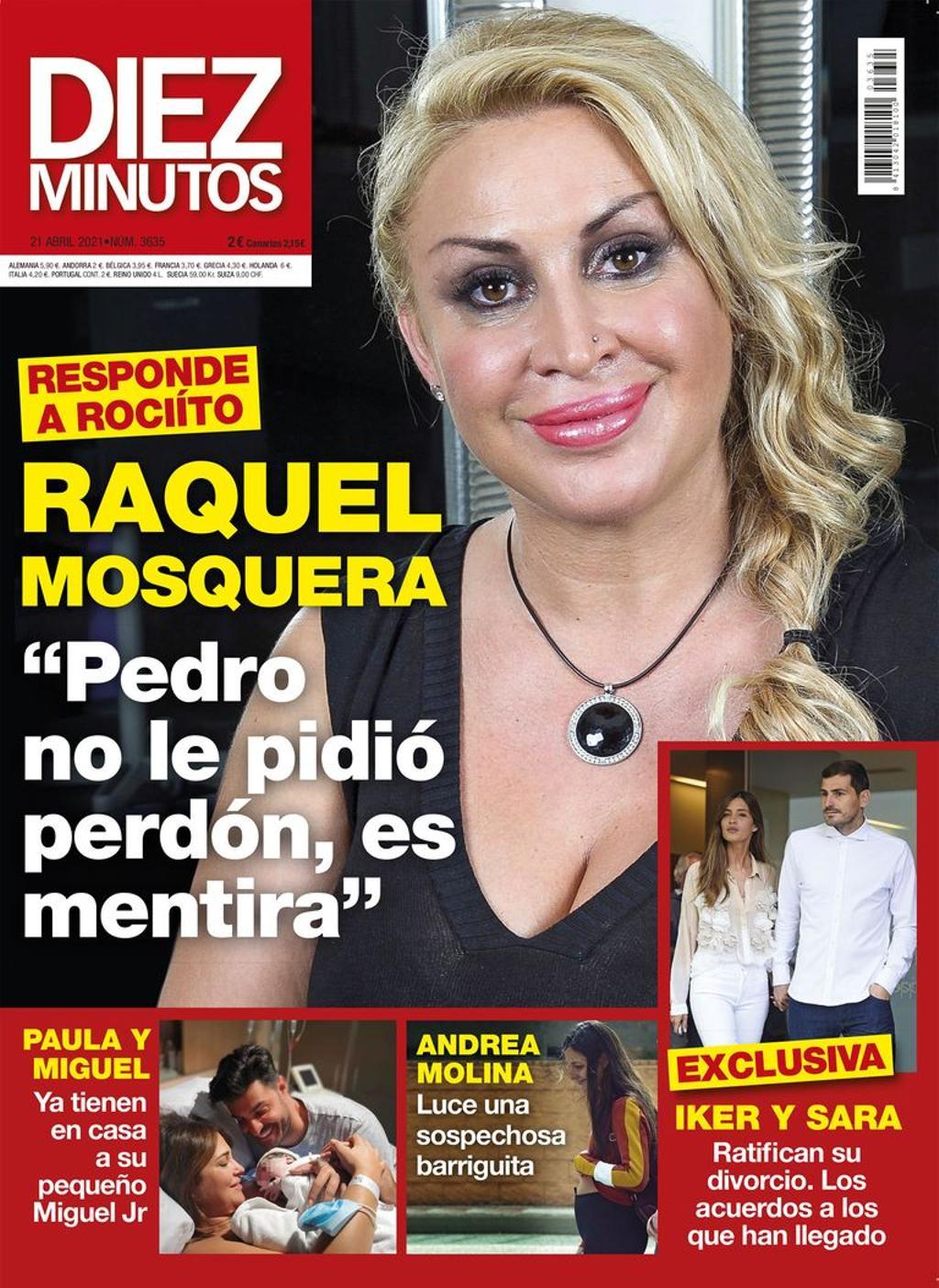 Portada revista Diez Minutos del 14 de abril de 2021