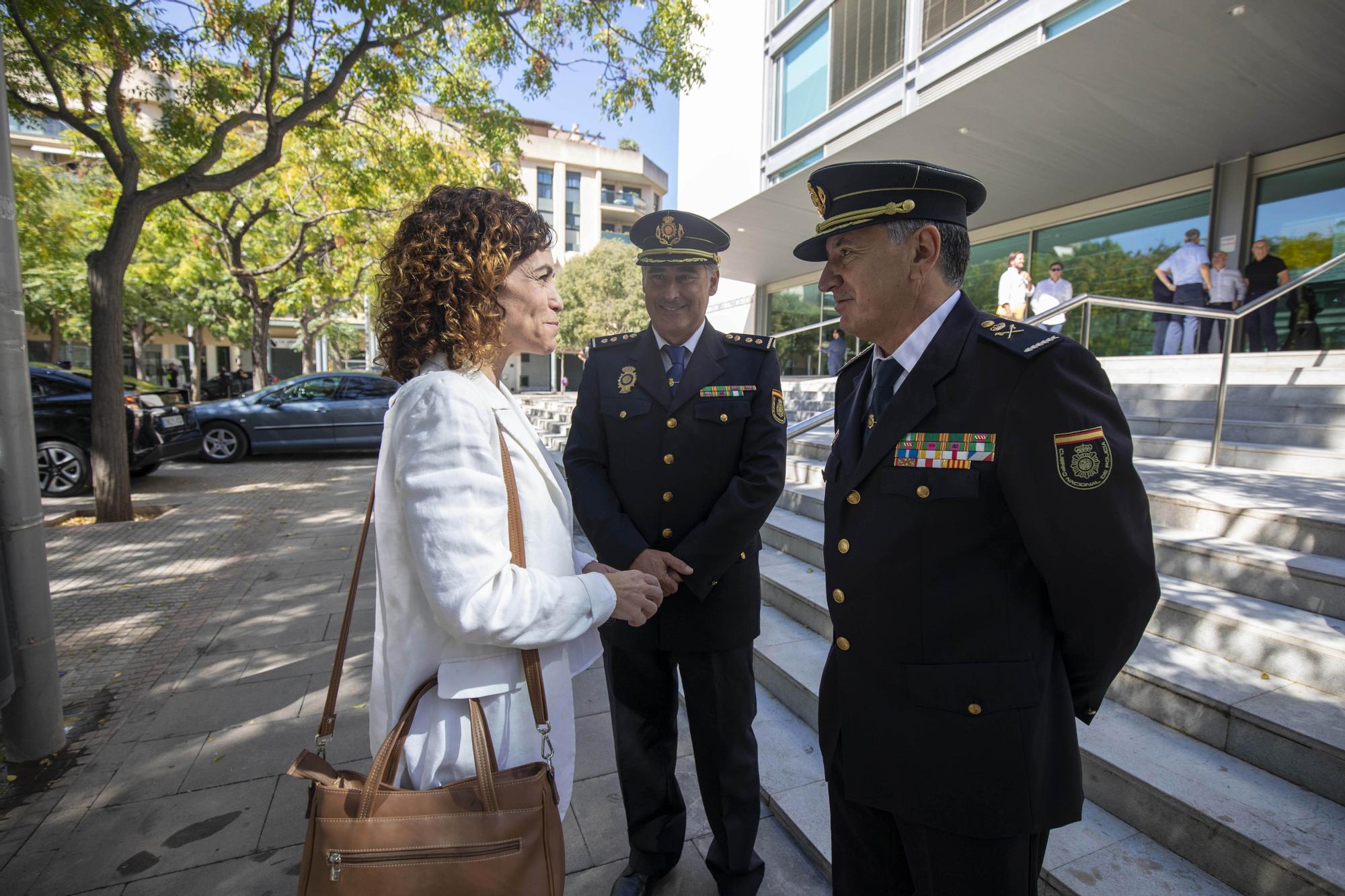 El comisario José Luis Santafé toma posesión del cargo de jefe superior de Policía de Baleares