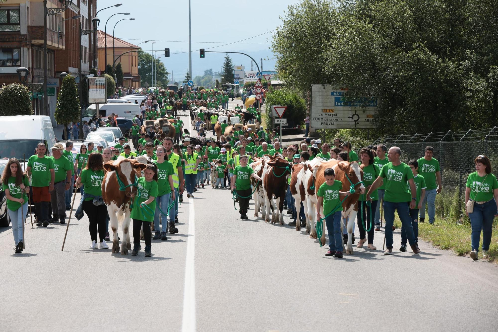 Marea verde en Llanera: el campo tomó la calle con el espectacular desfile de carros y animales