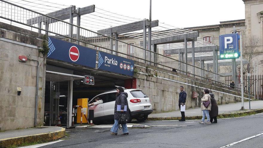 Una multinacional francesa toma el control de tres parkings de Santiago: San Clemente, San Caetano y el Hórreo