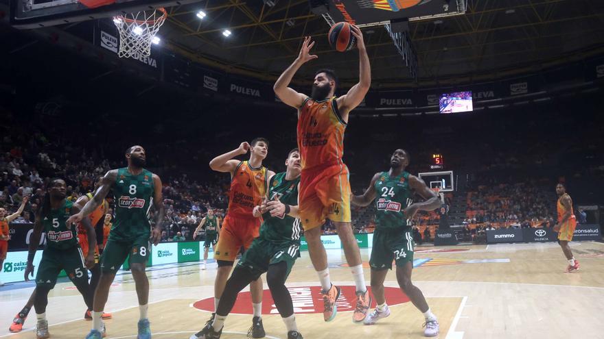 Dubljevic lidera a un gran Valencia Basket ante el Panathinaikos (94-91)