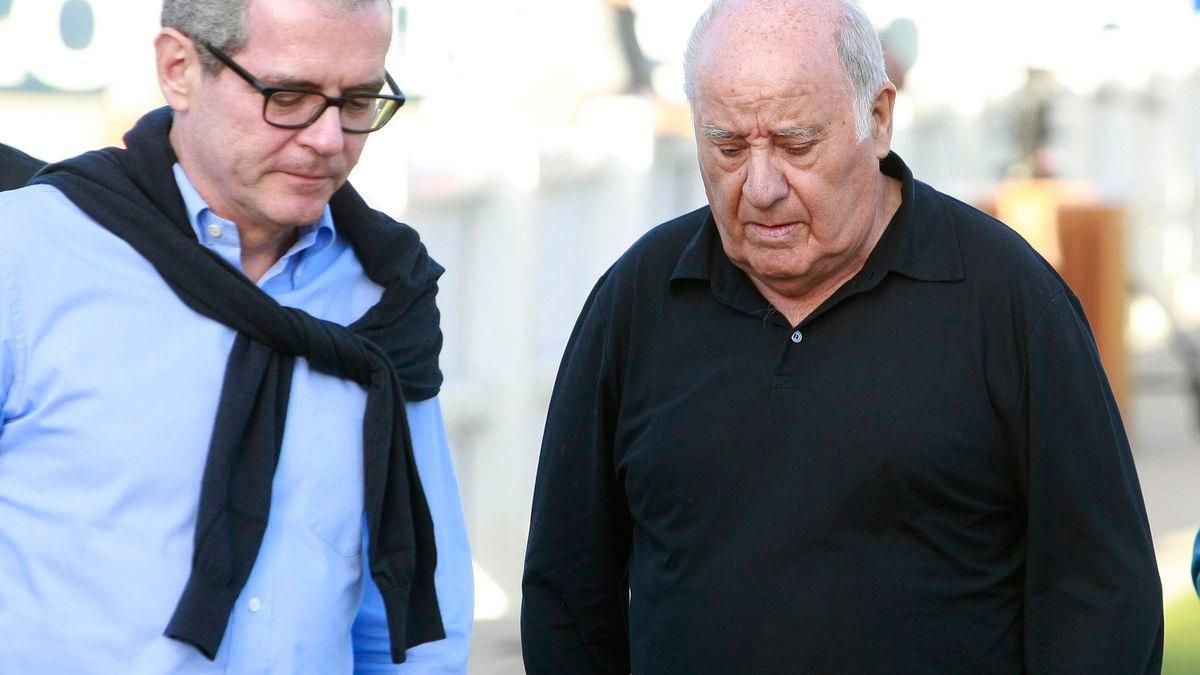 Pablo Isla y Amancio Ortega
