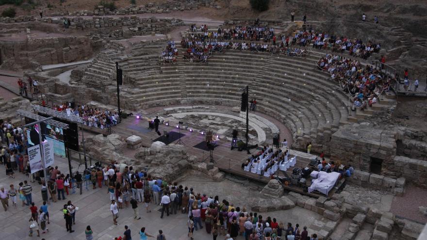 El Teatro Romano de Málaga fue el tercer espacio cultural más visitado en 2017