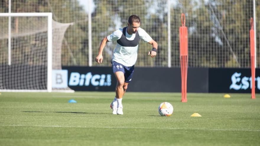 Kevin Vázquez durante un entrenamiento. |