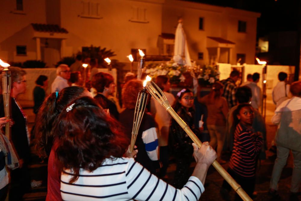 Procesión de las Antorchas en honor a la Virgen de Fátima