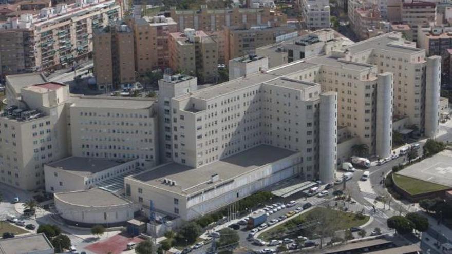 Una zona de la tercera planta del Hospital General lleva varias semanas cerrada.