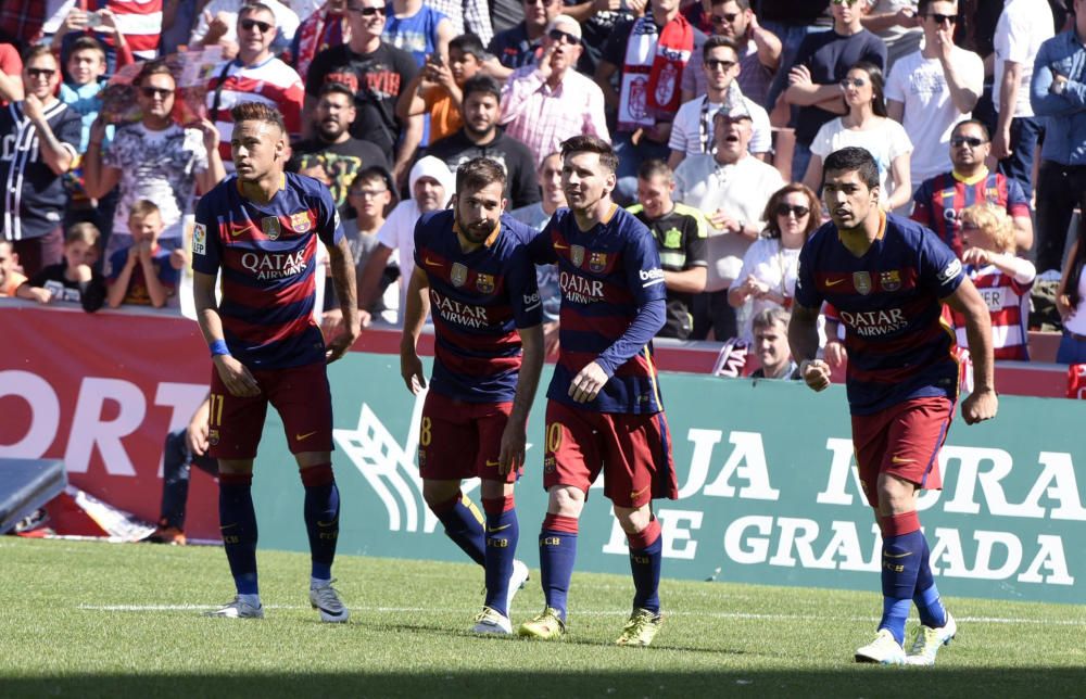 Les fotos del Granada - Barça