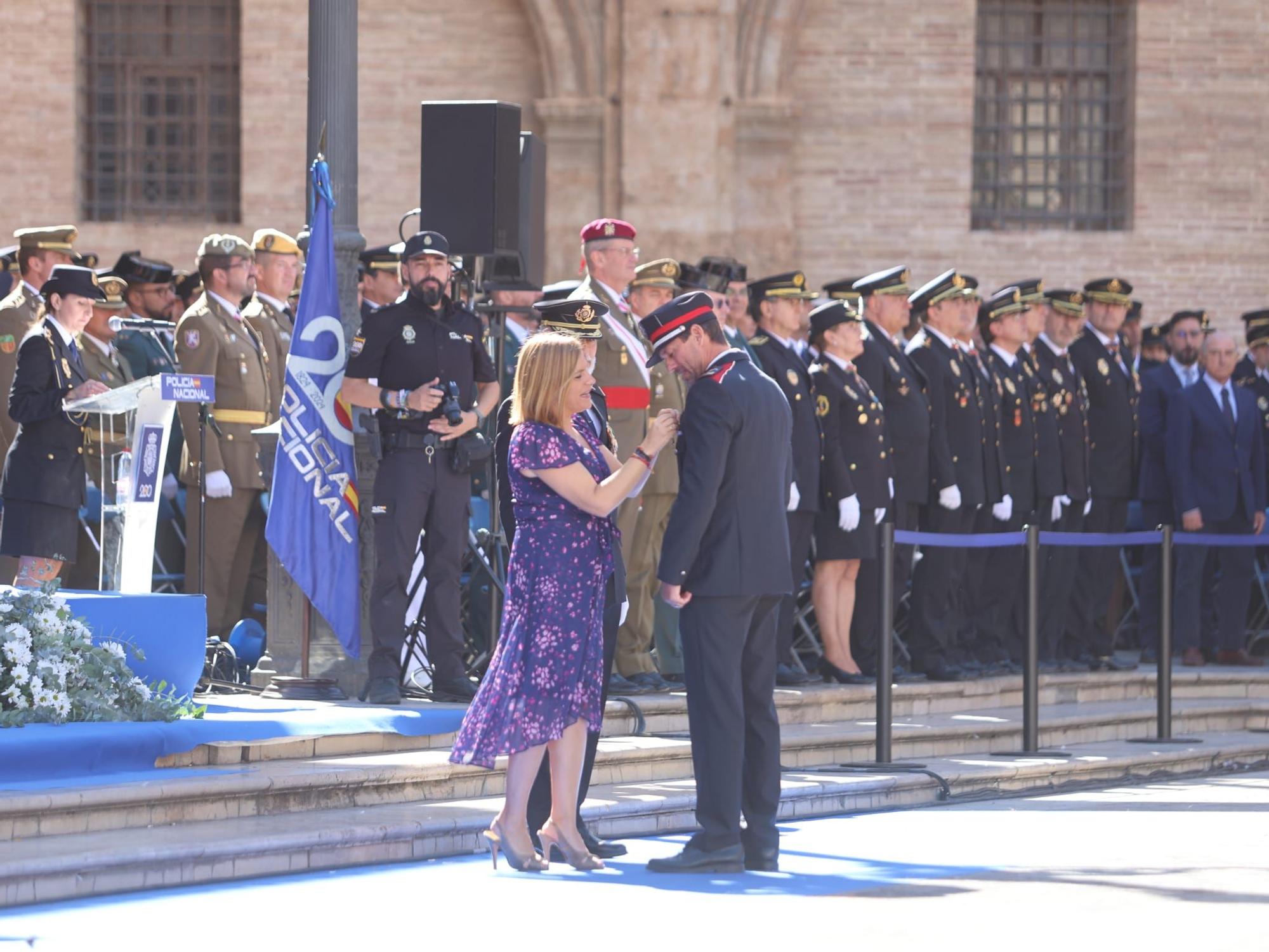 La Policía Nacional de Valencia celebra el Día de los Santos Ángeles Custodios