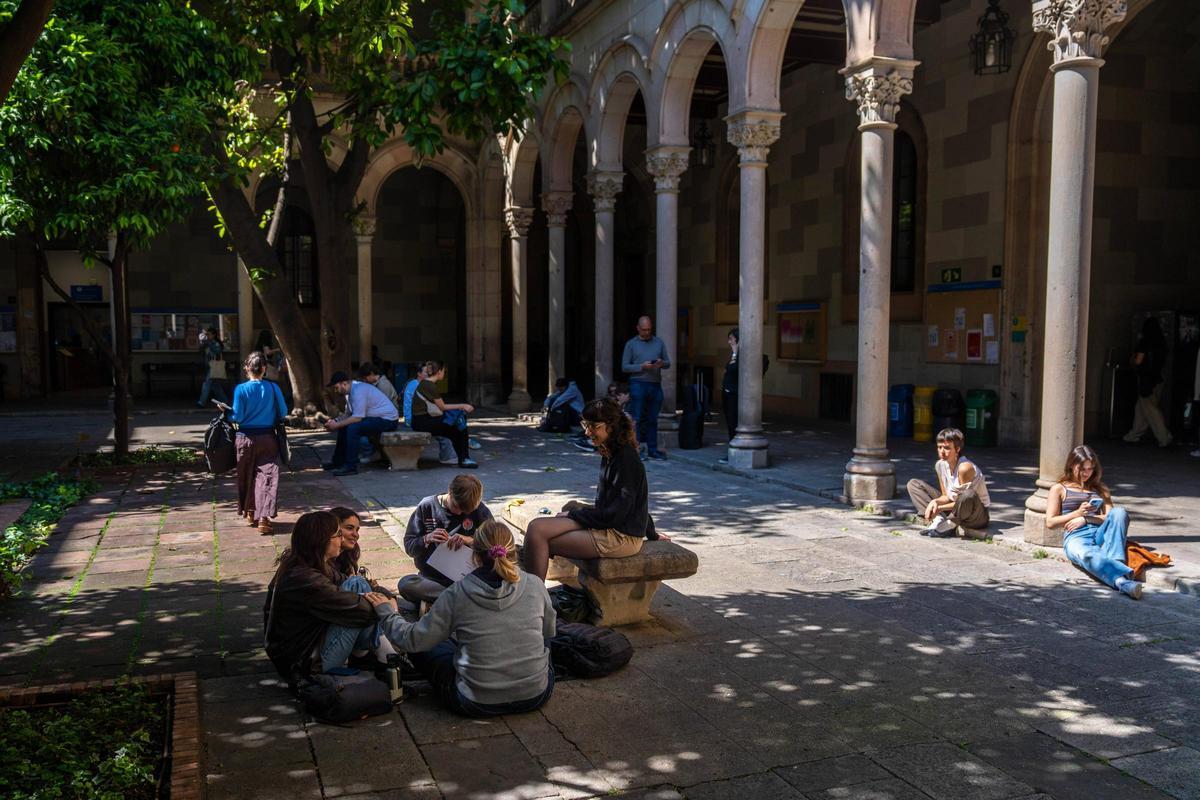Campus de la UB, este curso.