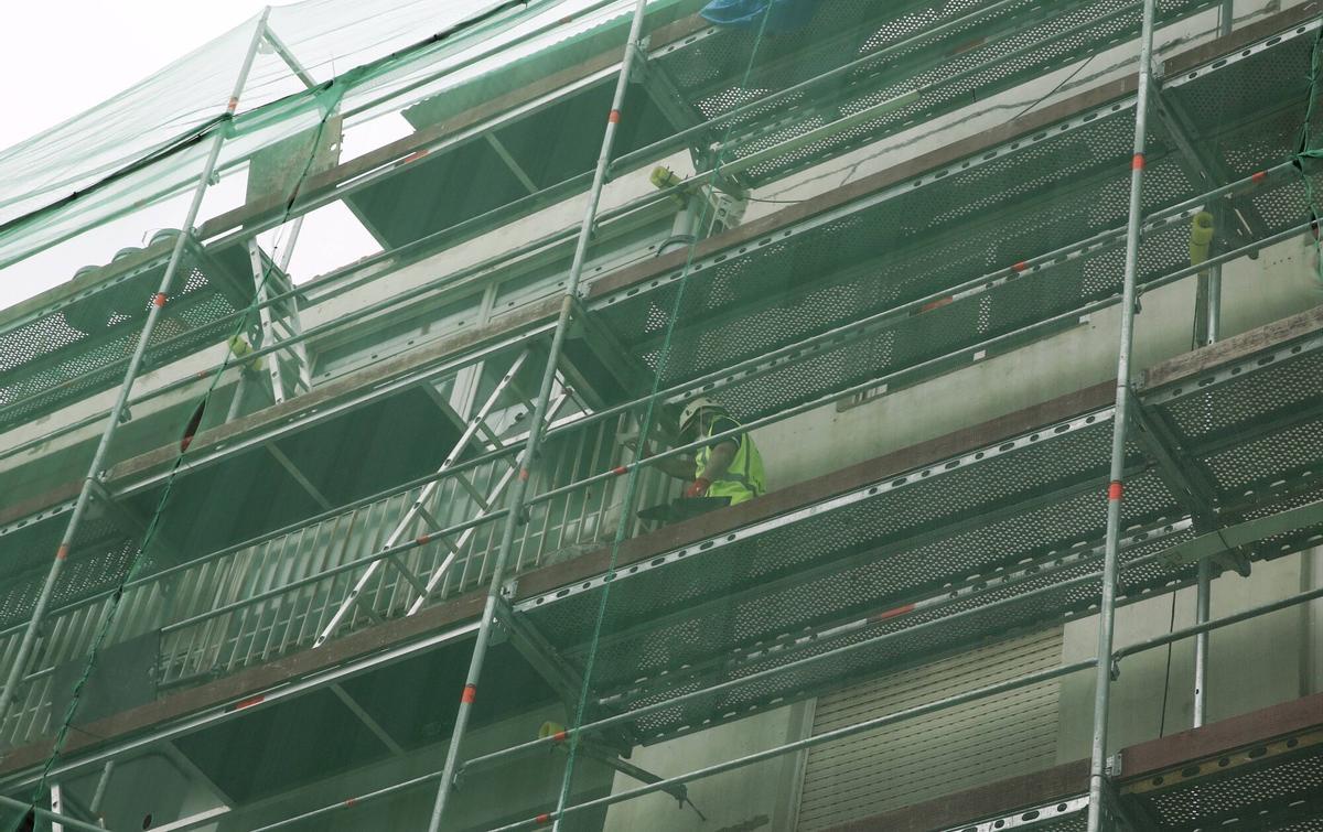 La rehabilitació suposa un terç de les obres a Catalunya La rehabilitació suposa un terç de les obres a Catalunya