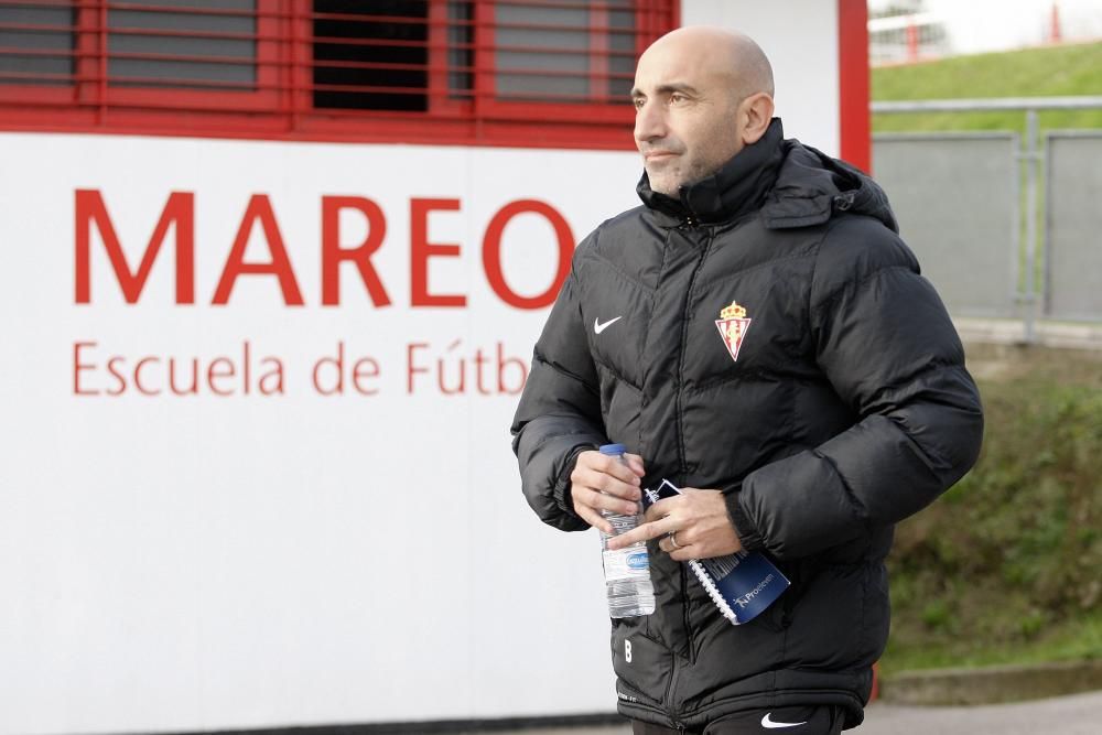 Entrenamiento del Sporting