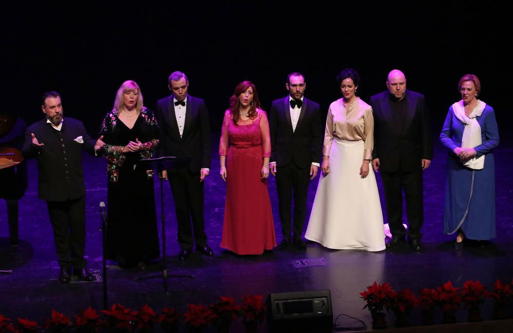 Carlos Álvarez y varios colegas del bel canto protagonizan en el Edgar Neville un concierto navideño para exigir el Auditorio de la Música