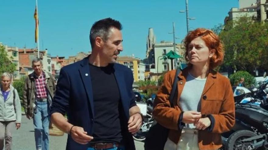 Elisenda Alamany dona suport a Marc Puigtió per a les municipals de Girona