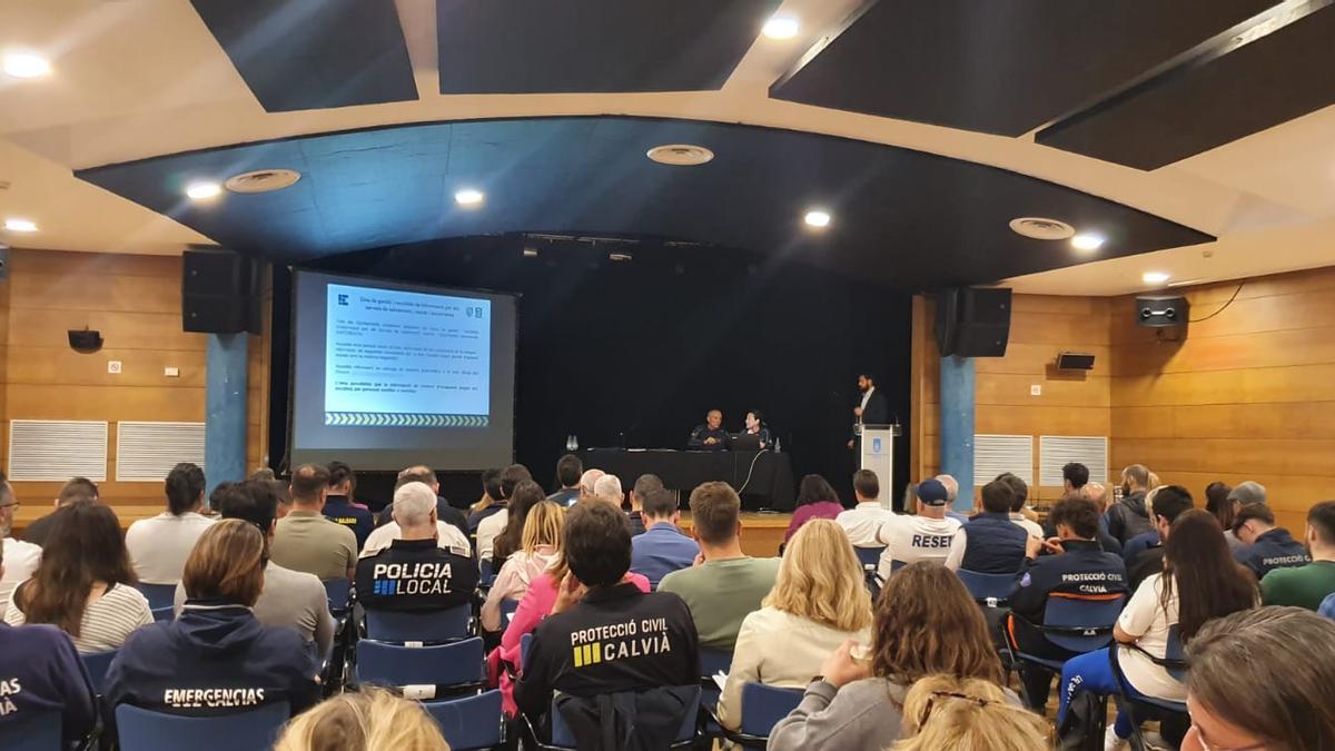 Un momento de la XXX Jornada Técnica de Seguridad en las Playas de Mallorca, este jueves.