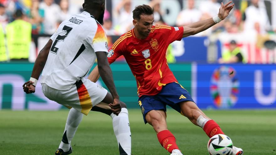 En directo: Gol de España, gol de Dani Olmo para abrir el marcador ante Alemania