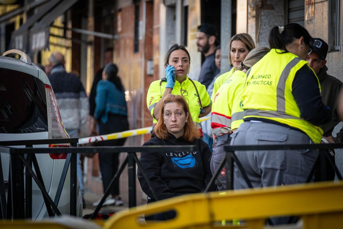 Un coche sin frenos deja siete heridos en una terraza en La Salud, en Tenerife