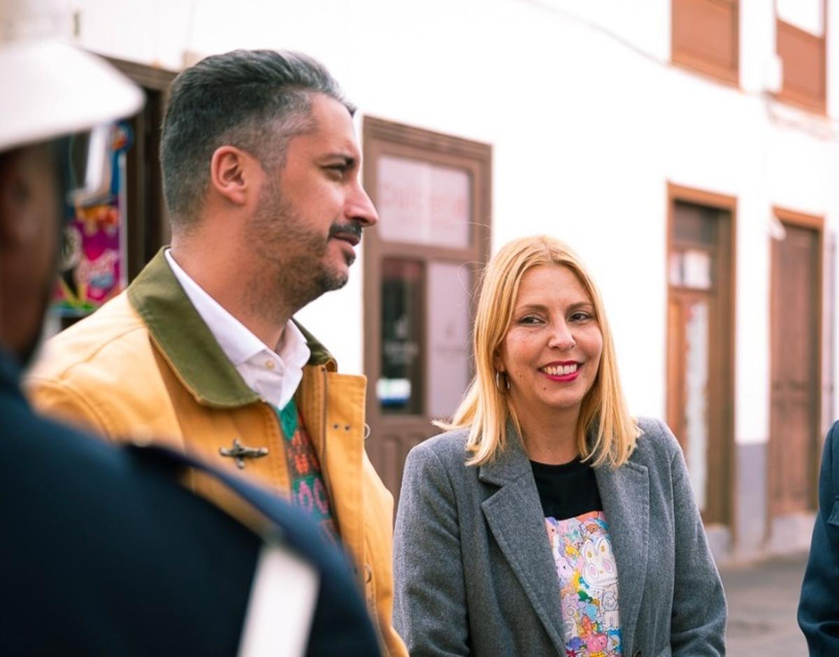 Luis Yeray Gutiérrez y Carla Cabrera.