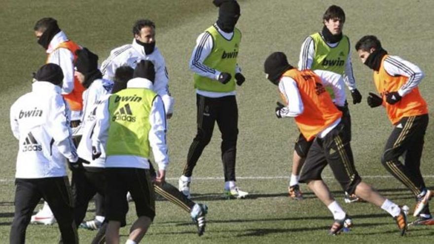 El Madrid se prepara para medirse al Levante