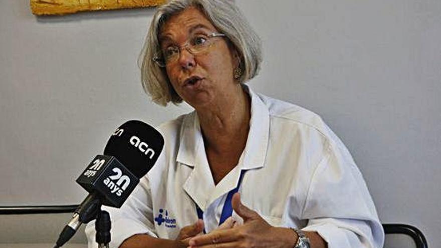 La presidenta del Consell Assessor de polítiques de gènere en salut, la doctora Elena Carreras.