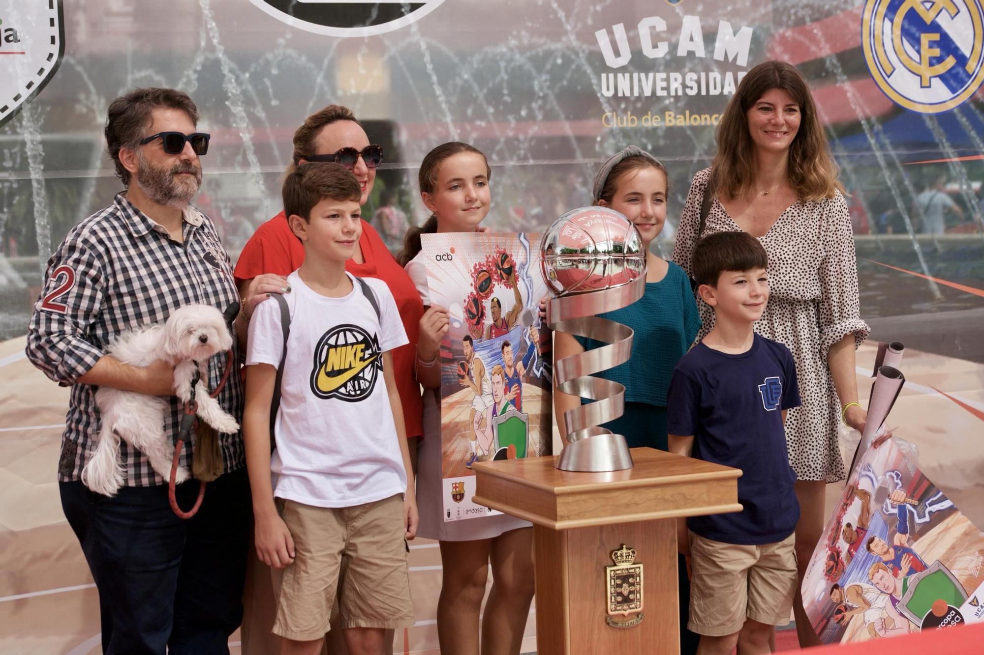 Fan Zone de la Supercopa en la Redonda de Murcia