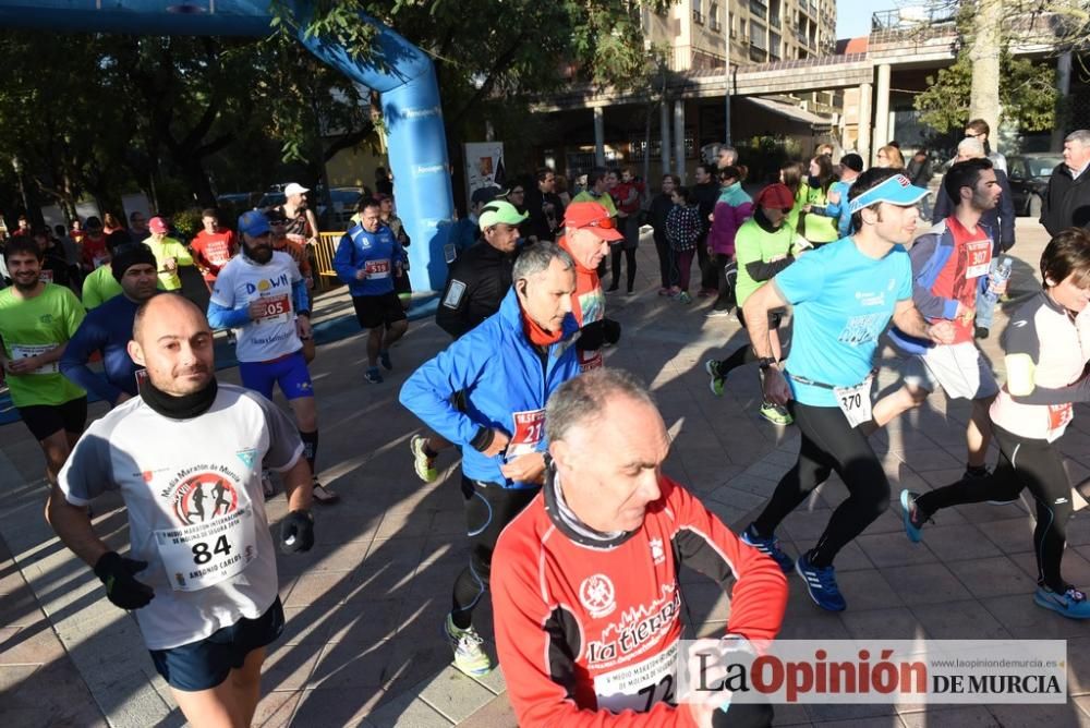 Salida de la Media Maratón de Molina de Segura