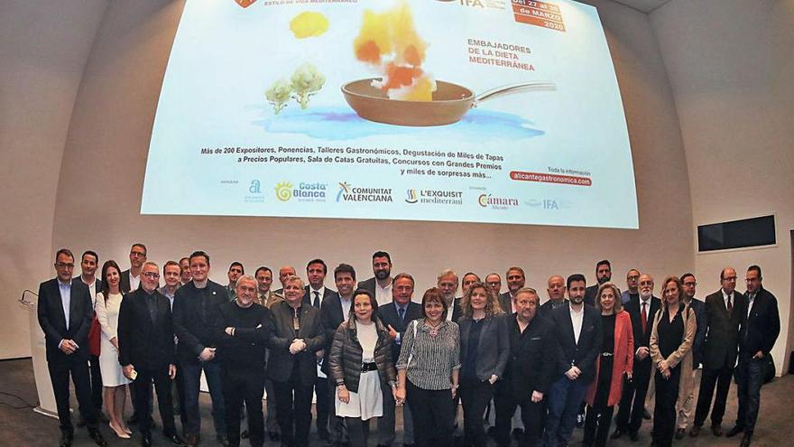 Foto de la presentación de la tercera edición de este encuentro con la gastronomía, ayer en el ADDA.