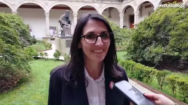 Rosa Crujeiras, primeira reitora de Galicia