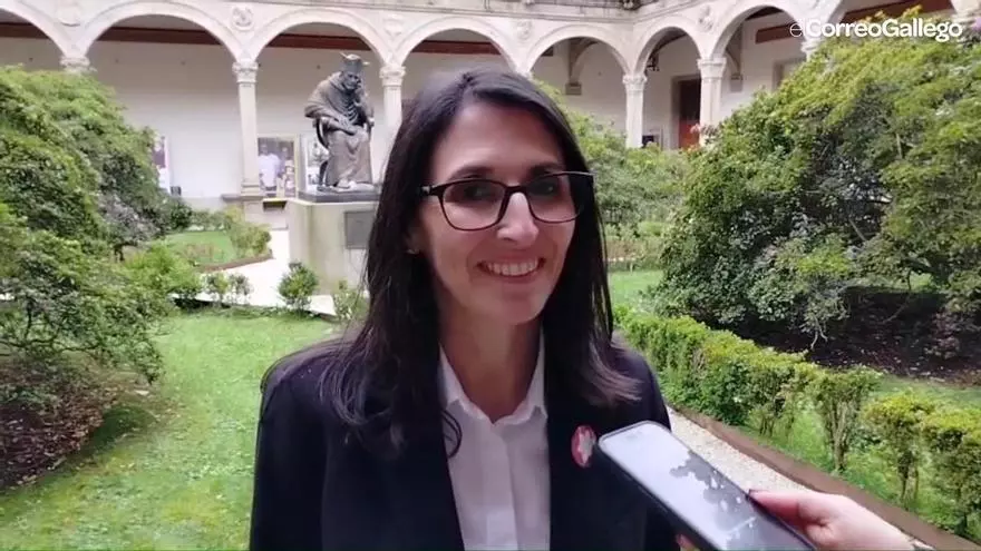 Rosa Crujeiras, primeira reitora de Galicia