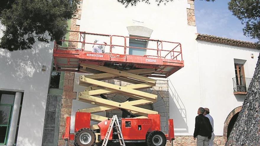 La ermita de Santa Quitéria estrena fachada